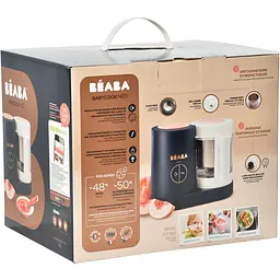 Пароварка-блендер Beaba Babycook Neo Night Blue (912772) - мініатюра 10