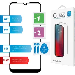 Скло захисне ACCLAB Full Glue MOTO E6i (1283126514685) - миниатюра 5