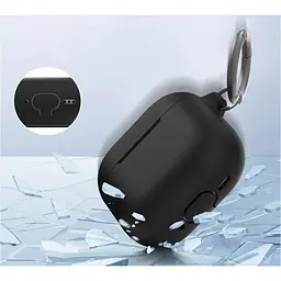 Чохол AhaStyle Colorful Silicone Case для AirPods 4 Black [133811] - мініатюра 4