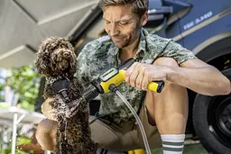 Karcher Мінімійка середнього тиску портативна Karcher OC Handheld Compact 150л/рік шланг 5м 15Бар 2.2кг USB-C - мініатюра 10