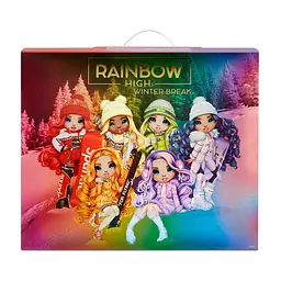 Лялька Rainbow High Winter Break Вайолет Віллоу, з аксесуарами (574804) - мініатюра 8
