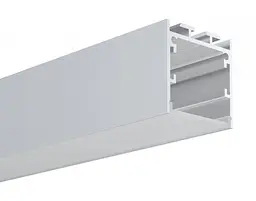 LED профіль підвісний з розсіювачем PC матовий опал, 3м KLOODI KLP3535 3 MX