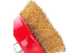 Корщітка APRO для болгарки УШМ дротяна щітка чашкова 75 мм x М14 830425 - мініатюра 2