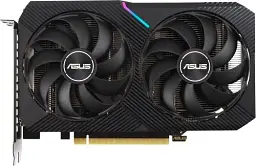Відеокарта GeForce RTX 3050, Asus, DUAL OC V2, 8Gb GDDR6, 128-bit, DVI-D/HDMI/DP, 1852/14000 MHz, 6-pin (DUAL-RTX3050-O8G-V2) - мініатюра 2