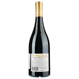 Вино Vignobles Vellas St Chinian 2019 AOP Saint Chinian, червоне, сухе, 0,75 л - мініатюра 2