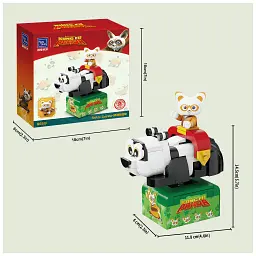 Конструктор Pantasy Kung Fu Panda Косрайдер Шифу (86513) - мініатюра 4