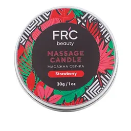 Свіча масажна FR'C Beauty Strawberry (Полуниця) 30 гр