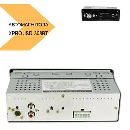 Автомагнітола MP3 з Bluetooth XPRO JSD 308BT чорний (44566-JSD 308BT_364) - мініатюра 2