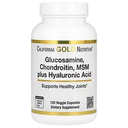 Комплекс для суглобів California Gold Nutrition 120 вегетаріанських капсул