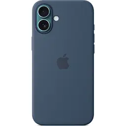 Чохол Silicone Case with MagSafe Apple для iPhone 16 Plus Denim (MYYA3ZM/A) [116192] - мініатюра 2