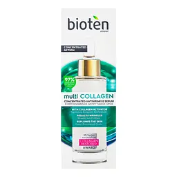 Концентрована сироватка для обличчя Bioten Multi Collagen Antiwrinkle Concentrated Serum проти зморшок з колагеном 30 мл - мініатюра 3