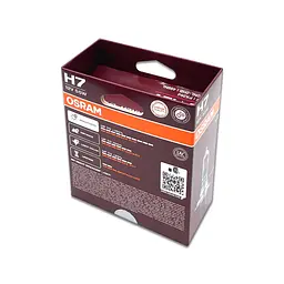 Комплект галогенових ламп OSRAM H7 64210NL-2HB Night Breaker LASER NG +150% 55W 12V PX26d (2 шт) - мініатюра 6