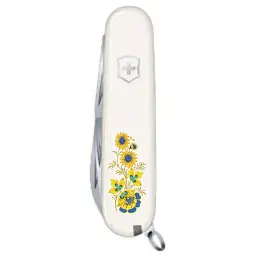 Ніж Victorinox Spartan Ukraine White "Квіти" (1.3603.7_T1050u) - мініатюра 4
