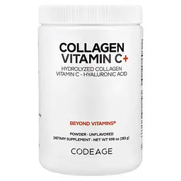 Витамин С Collagen Vitamin C+ 283 g - Unflavored Codeage vit0006272