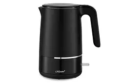 Електрочайник нержавіюча сталь Maestro MR-037-BLACK на 1.7 л 1800 Вт чорний