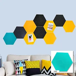 Декоративний самоклеючий шестикутник Sticker Wall 3D ментол 200x230мм 1105 SW-00000745 - мініатюра 7