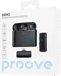 Мікрофонна радіосистема для смартфона Proove Demo Lightning (PMDM00010102) - мініатюра 5