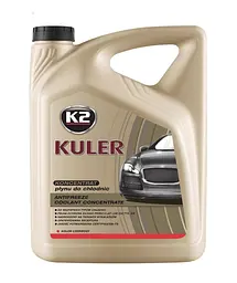 Антифриз концентрат K2 Kuler Long Life 5 л червоний (T211C)