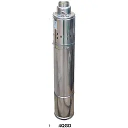 Насос свердловинний шнековий   VOLKS pumpe  4QGD 1,2-50-0,37кВт 4 дюйми +кабель 15м - мініатюра 2