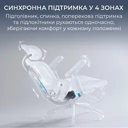 Офісне крісло Sihoo C300 PRO V2, Black, з підставкою для ног (C300-PRO-V2-B101-JT) - мініатюра 10