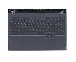 Верхня частина корпусу з клавіатурою (топкейс) для ноутбука Lenovo Legion 7 15IMH05 (81YT), 7 15IMHG05 (81YU) [RGB ver.] (5CB0Z20997) Оригінал від Lenovo