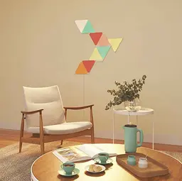 Розумна система освітлення Nanoleaf Shapes Triangles Starter Kit 15шт [80702] - мініатюра 5