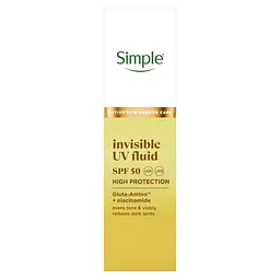 Уф-флюїд Simple SPF 50 невидимий 40 мл