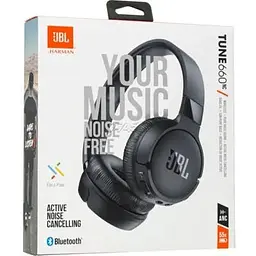 Навушники бездротові JBL Tune 660 NC чорні - мініатюра 6
