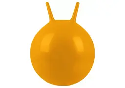 М'яч для фітнесу дитячий EasyFit 45 см з рожками помаранчевий (EF-0380-OR)