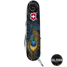 Складаний ніж Victorinox HUNTSMAN DESIGN Дивовижне перо - мініатюра 6
