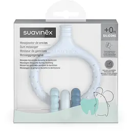Прорізувач Suavinex Stage для масажу ясен блакитний (403009) - мініатюра 2