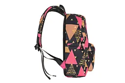 Міський рюкзак для навчання та повсякденного використання 2E TeensPack Triangles Black - мініатюра 2