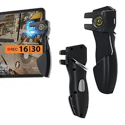 Ігровий тригер імпульсний для телефону Memo AKpad-8k мобільний джойстик з макросом Black (19185) - мініатюра 2