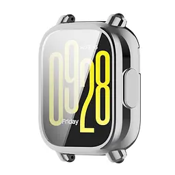 Захисний чохол Tamister для смартгодинника Redmi Watch 5 Active / Lite сріблястий - мініатюра 2