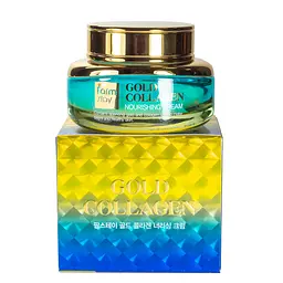Крем для обличчя омолоджуючий FarmStay Gold Collagen з колагеном 55 мл