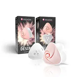 Вібратор для клітора Mystim Heart´s Desire White, 8 режимів, дуже потужний - мініатюра 9