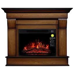 Камінокомплект кутовий ArtiFlame ALBION CORNER AF23S ДУБ АНТИК (зі звуком) - мініатюра 2