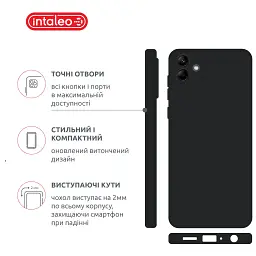 Чохол до мобільного телефона Intaleo SoftShell Samsung Galaxy A04 Black (1283126567063) - мініатюра 4