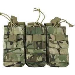 Підсумок під магазини АК Kombat UK Triple Duo Mag Pouch Мультикам (1000-kb-tdmp-btp)