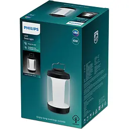 Світильник Philips LED Camping Luminaire Cicero DSK260 6W 5000K BK USB 02 чорний - мініатюра 2