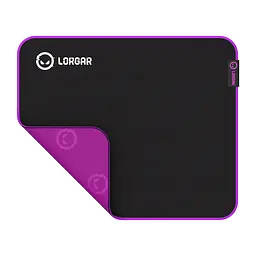 Килимок для мишки Lorgar Main 313 Black/Purple (LRG-GMP313) - мініатюра 2