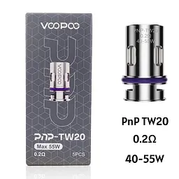 Випарник VooPoo PnP-TW20 Coil DL - 0.2 Ом (16813) - мініатюра 2
