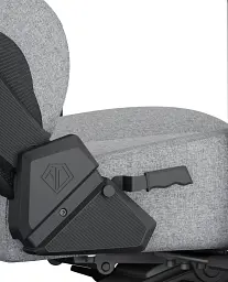 Крісло ігрове Anda Seat Kaiser 3 Size XL Grey Fabric (AD12YDC-XL-01-G-PV/F) - мініатюра 7