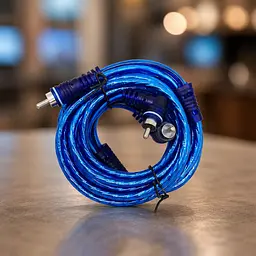 Набір дротів для встановлення саббуфера kit MD 8 / Провід для підключення підсилювача для сабвуфера / Набір монтажних кабелів - мініатюра 4