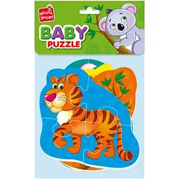 М'які бебі пазли Vladi Toys Малюк зможе Тигреня та друзі 13 елементів (VT1106-72) - мініатюра 2