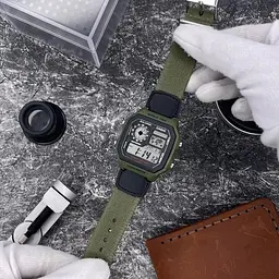 Чоловічий годинник Casio AE-1200WHB-3B Зелений ( AT1141-0226 ) - мініатюра 7