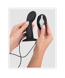 Анальна пробка з вібрацією Vibrating Silicone Plug Orion 588237 87782 - мініатюра 3