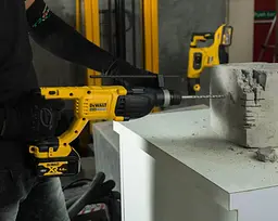 Перфоратор акумуляторний DeWALT SDS-Plus з АКБ та ЗП DCH133M1 - мініатюра 9