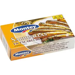 Сардина Montey тихоокеанська в маринаді 90 г - мініатюра 2