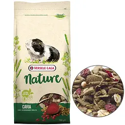 Корм для морських свинок Versele-Laga Nature Cavia Верселе-лага Натюр Кавіа суперпреміум беззерновий 700 г (614099)